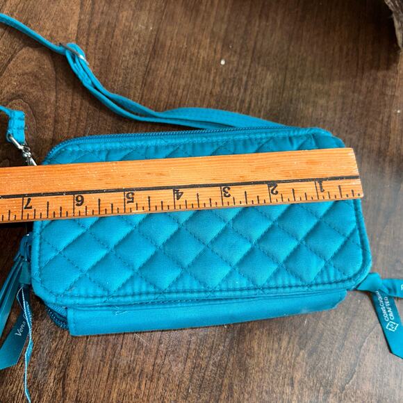 Vera Bradley RFID All in One Crossbody Bag blue - Picture 10 of 11